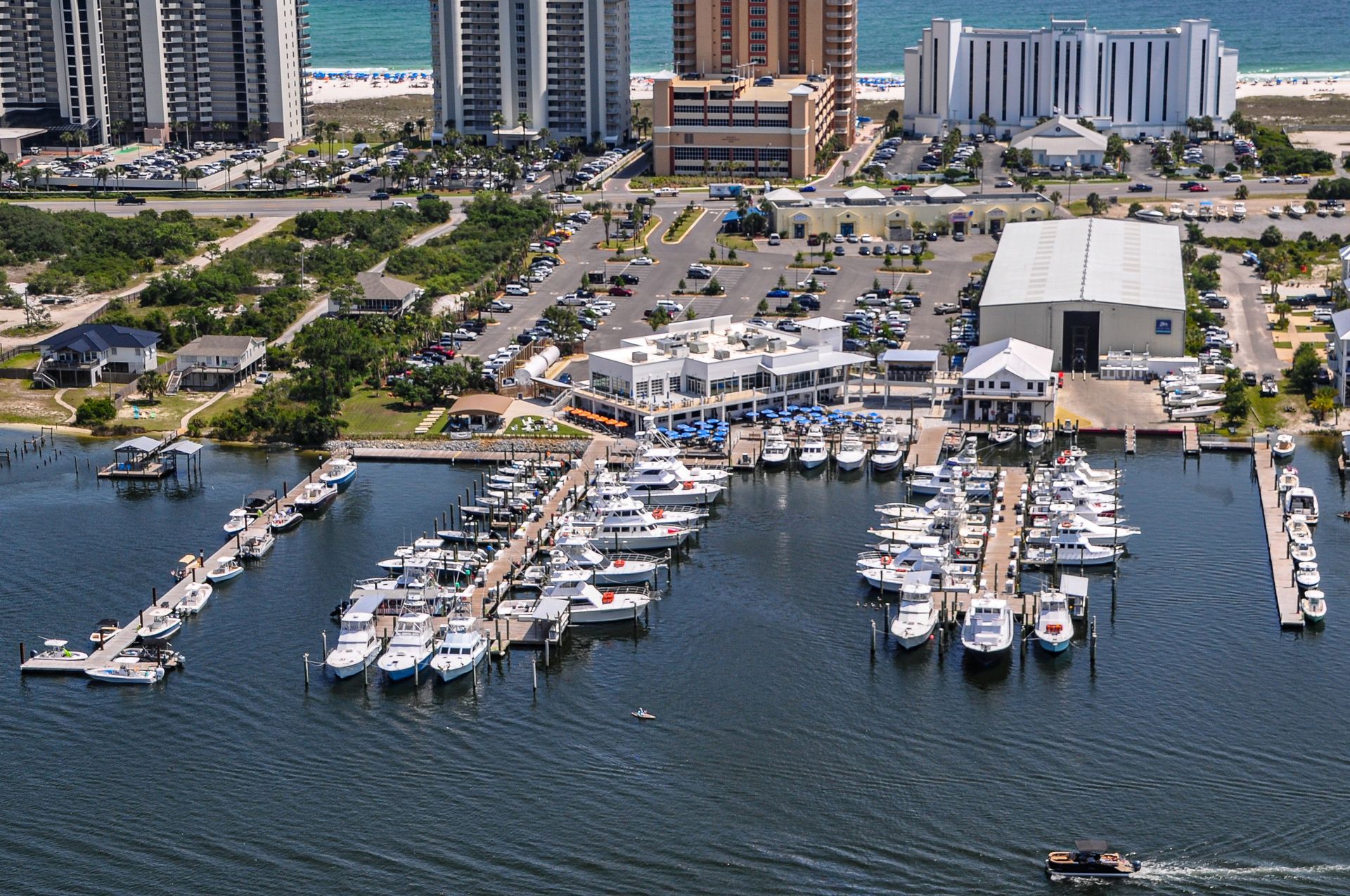 Zeke's Landing Marina in Orange Beach Alabama