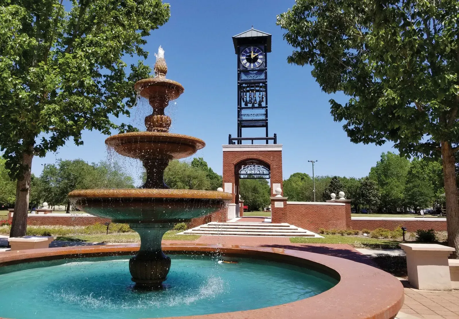 Foley Fountain and Clock