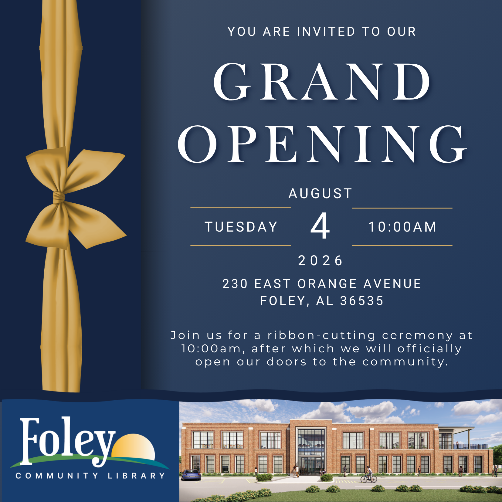 Foley Library Grand Opening