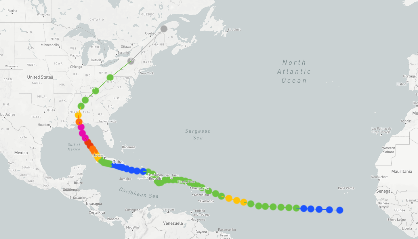 Hurricane Frederic: September 12th, 1979