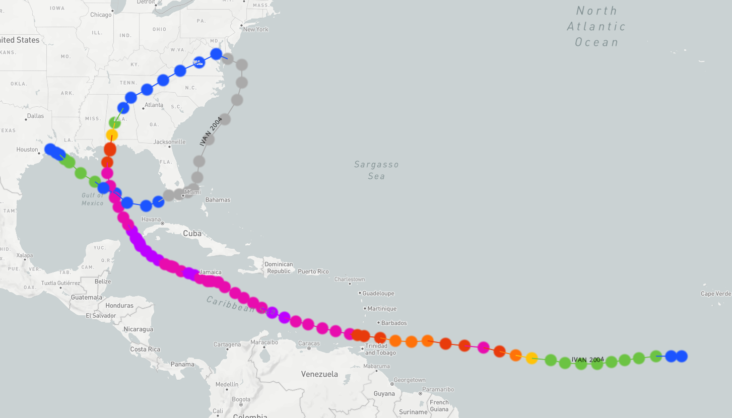 Hurricane Ivan: September 16th, 2004