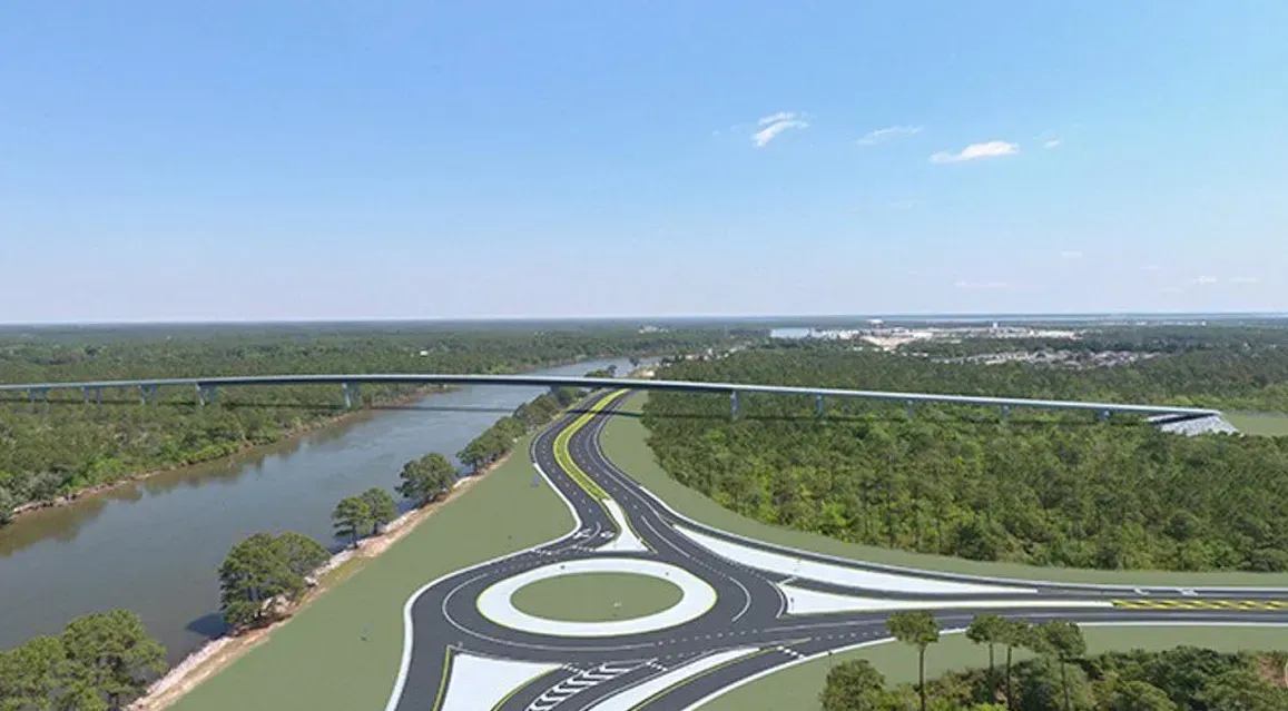 New Canal Road Roundabout
