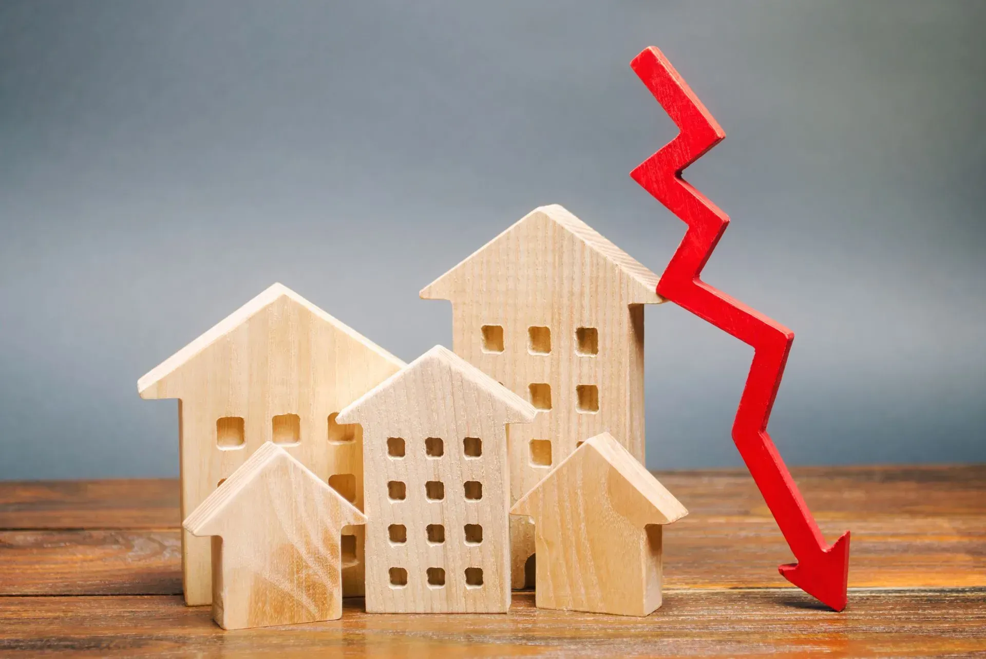 Photo of down housing market by Shutterstock