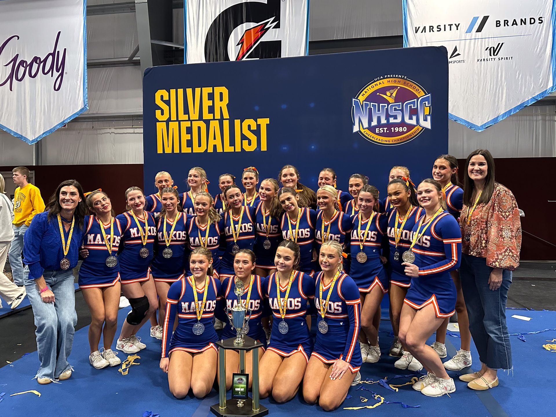 Orange Beach Varsity Cheer Takes Second In The Nation