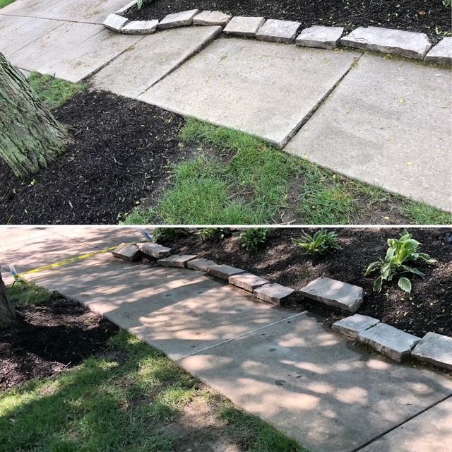 Stone Borders | Cardington, OH | A -1 Concrete Leveling North