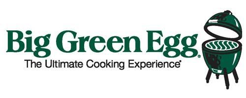 The big green egg logo is the ultimate cooking experience.