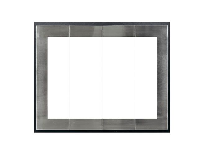 A picture frame with a black frame and a white background.