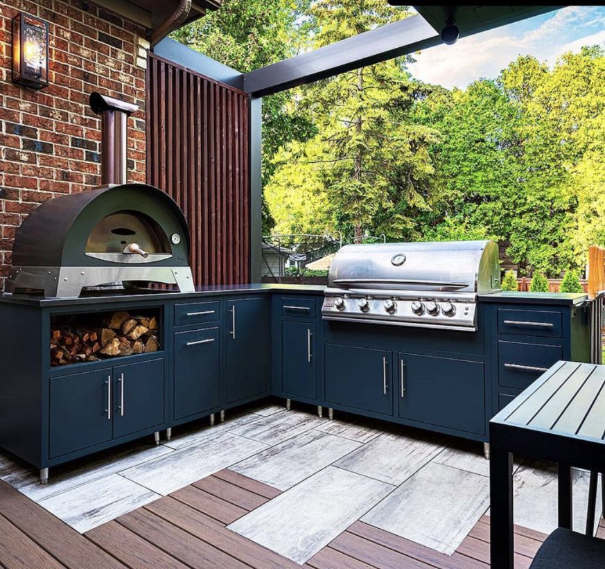 Outdoor Kitchen Cabinets by Challenger Designs