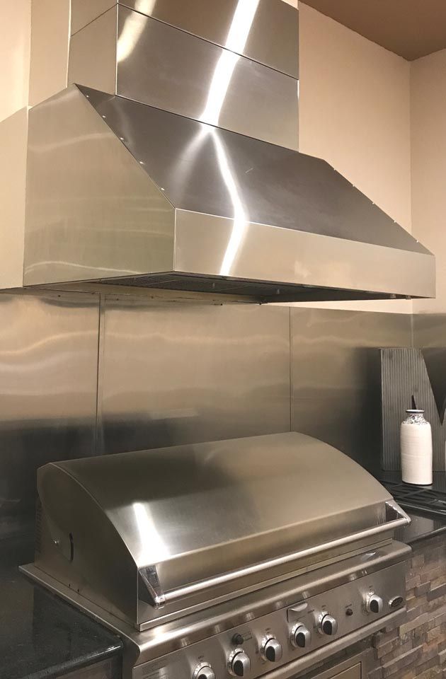 Tradewind outdoor range hood