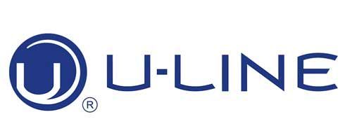 The u-line logo is a blue and white logo on a white background.