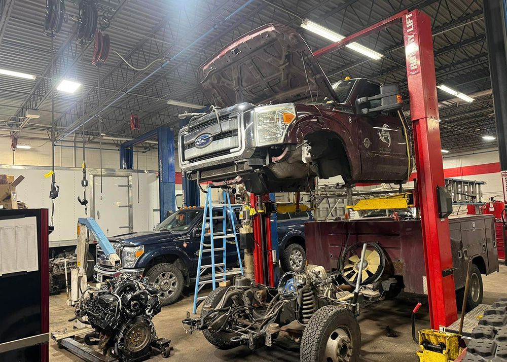 Rollin Diesel Mechanic Working