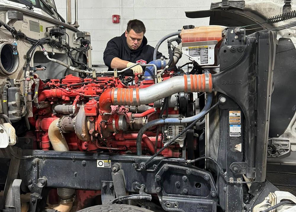 Rollin Diesel Mechanic Working