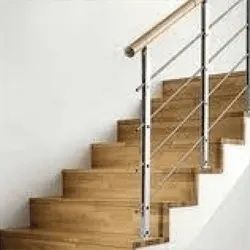 Wooden staircase