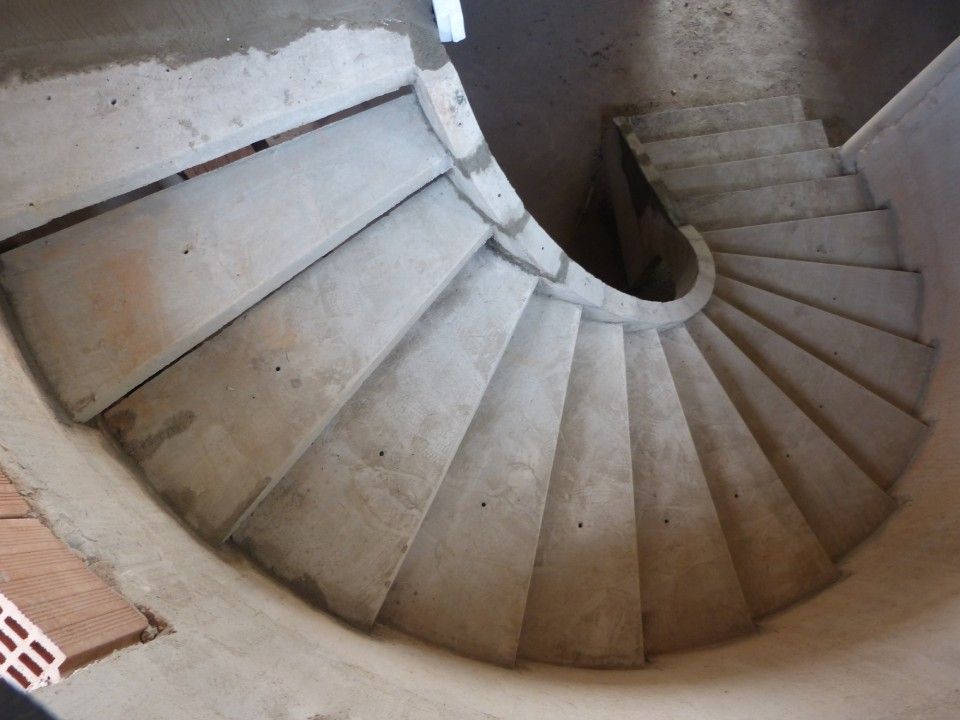 Staircase construction detail