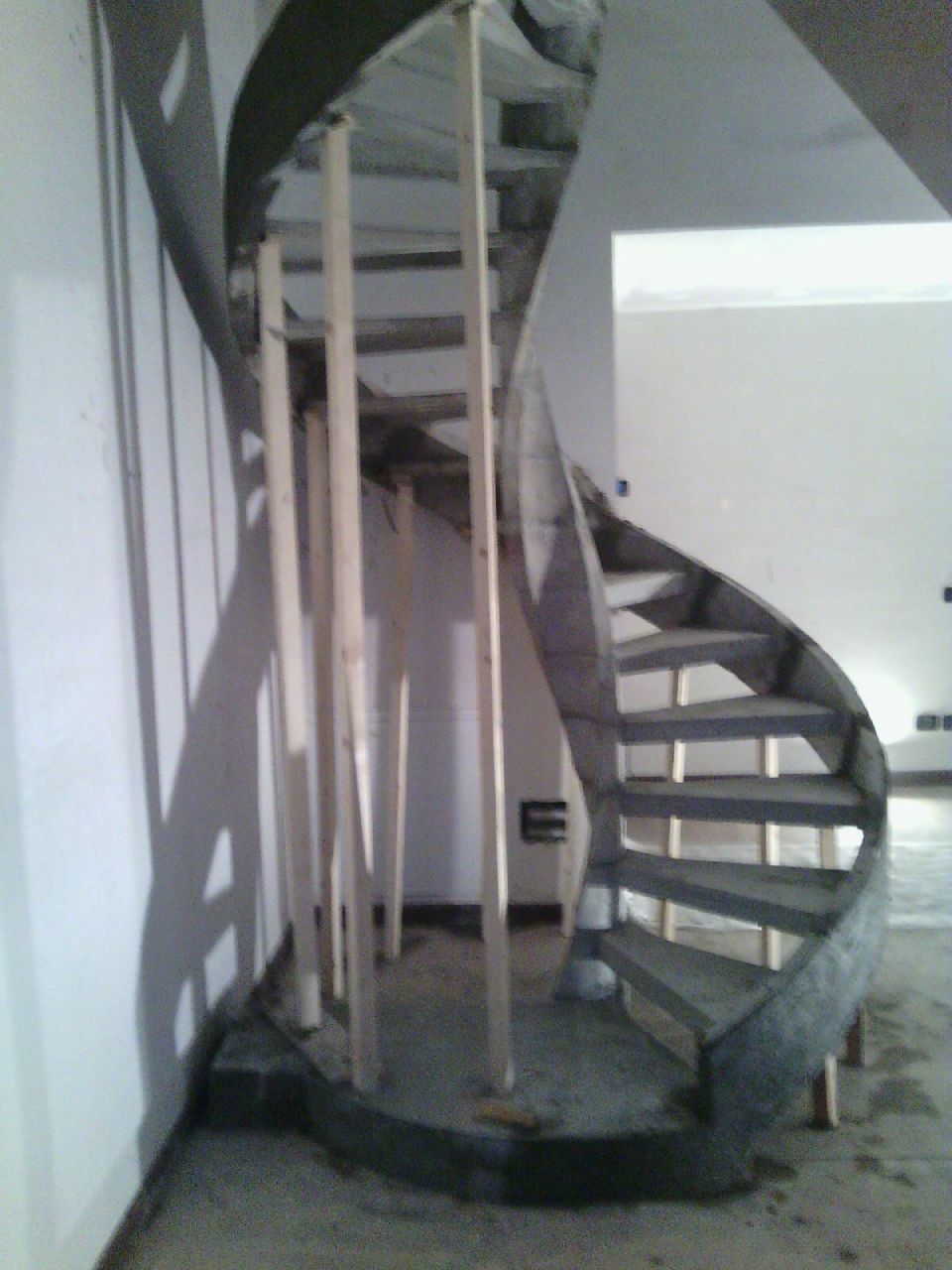 Laying of stairs