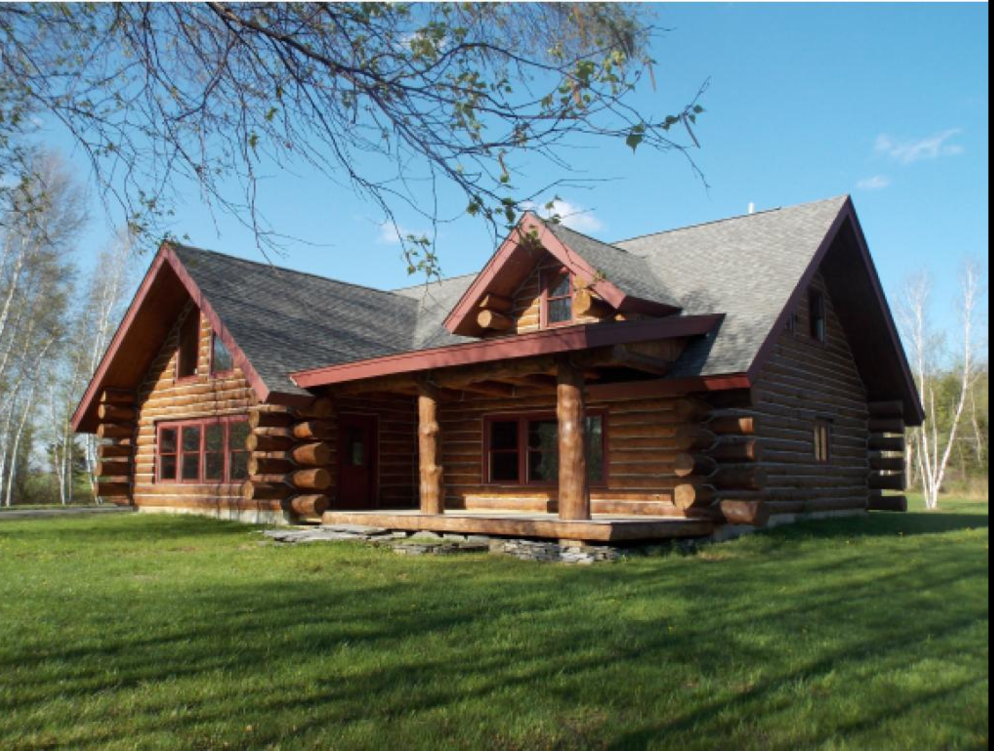 Log Home Built By BIg Tree Log Homes 