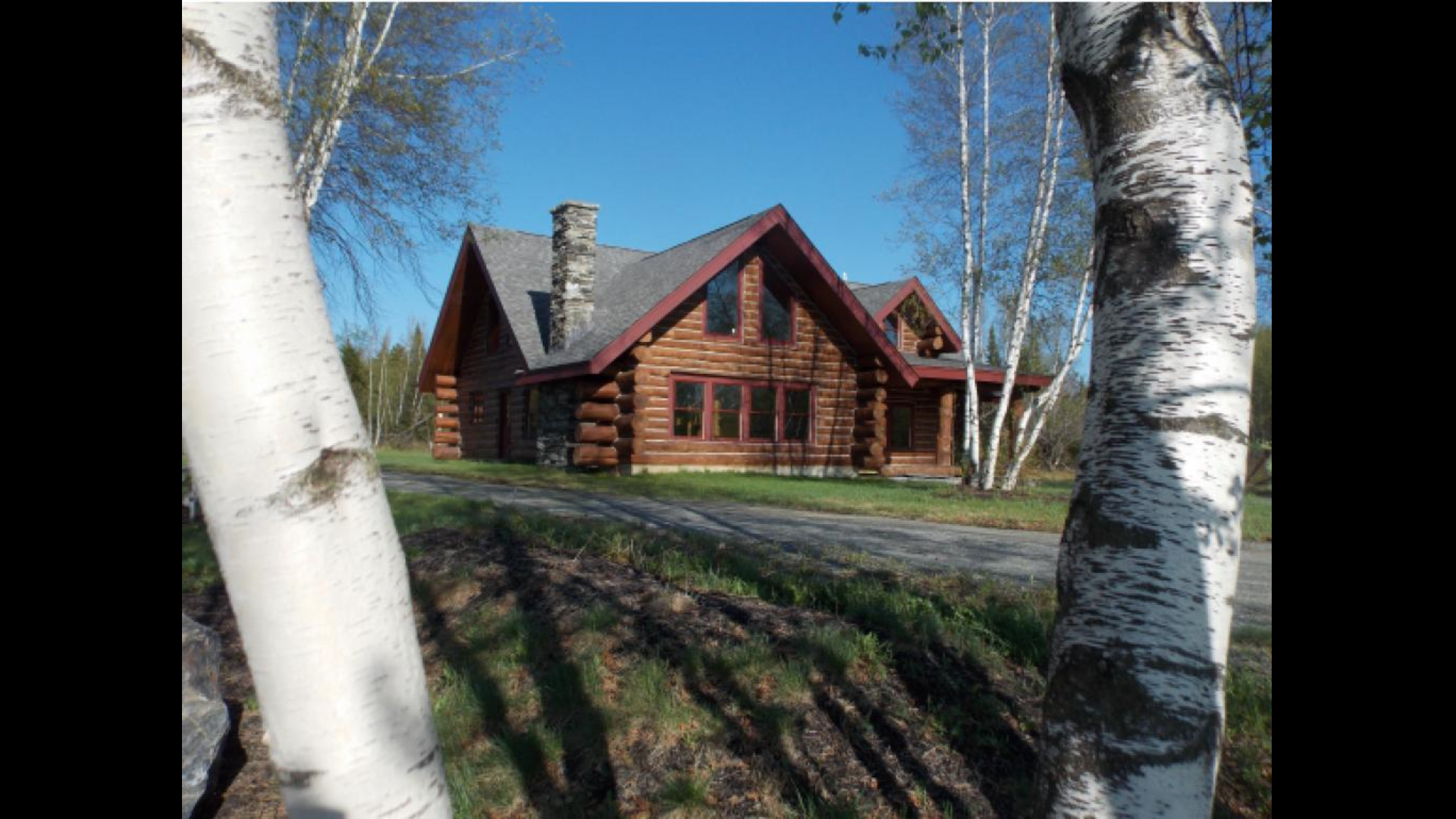 Vermont Log Cabin By  Big Tree Log Homes - Vermont