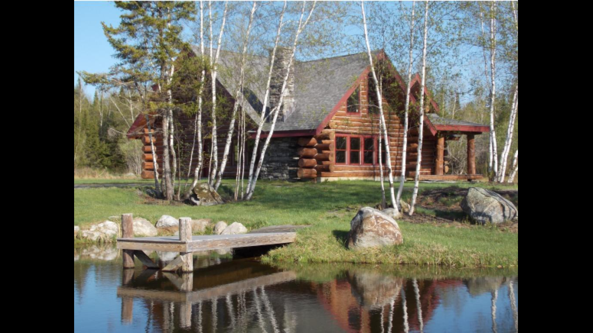 Custom Log Home  Construction By Big Tree Log Homes - Vermont