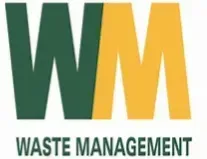 WM Waste Management logo in green and yellow text