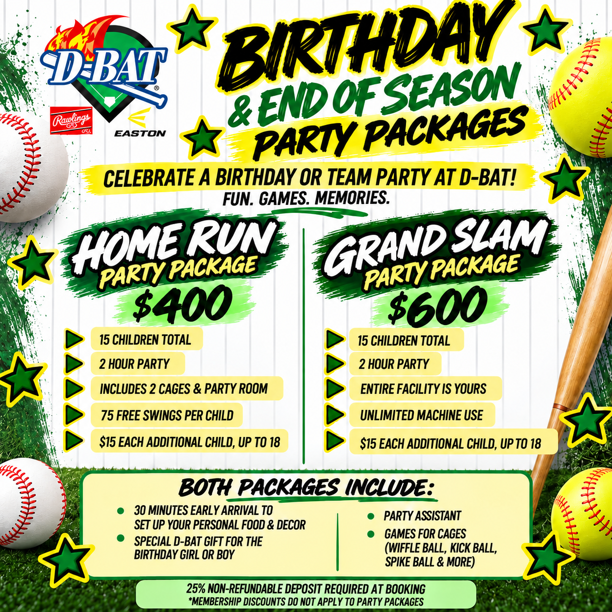 Camp or clinic flyer