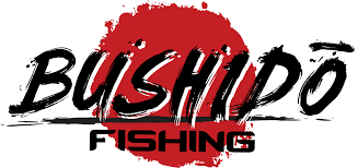 A logo bushido fishing with a red background Sponsor Keeping It Crappie Guide Service Fishing Charter in Lake Dardanelle Arkansas