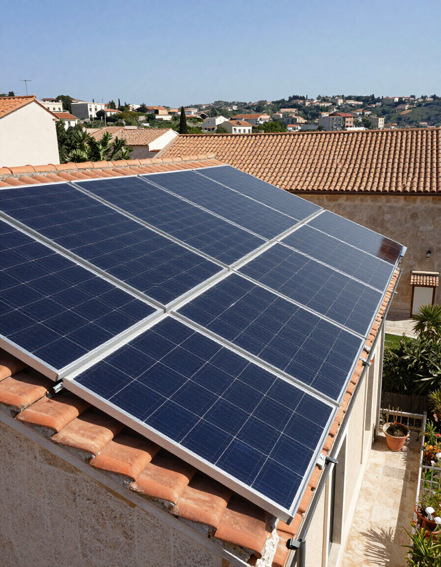 Impianto di energia rinnovabile installato a Comiso