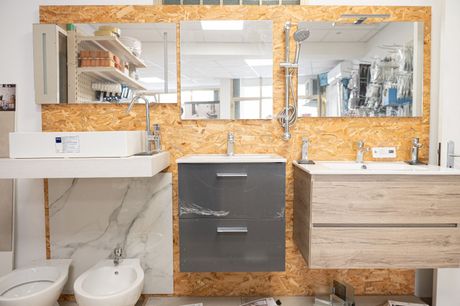 Mobile bagno con lavabo integrato