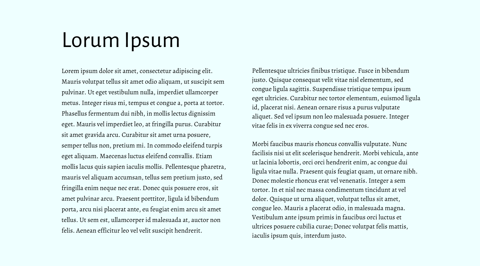 A page of text with the word lorum ipsum on it