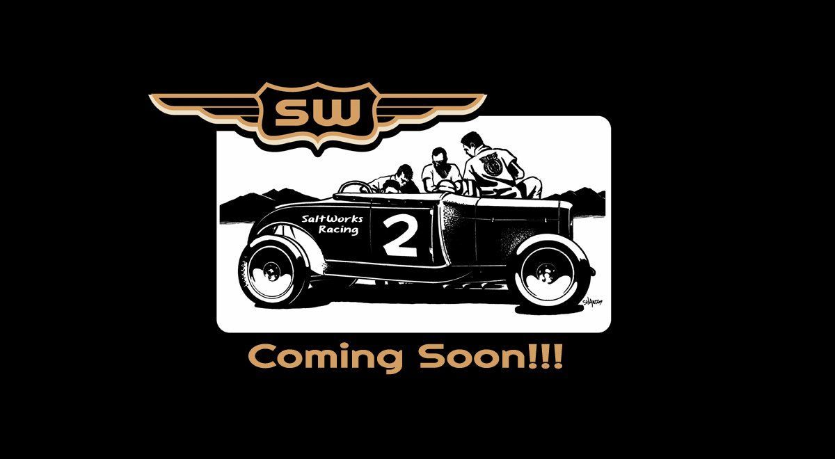 Vintage race car with 