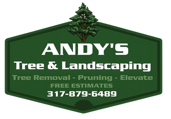 andy's tree & landscaping logo