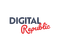 The digital republic logo is red and black on a white background.