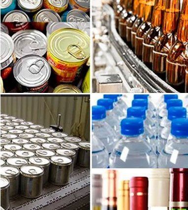 Industria embotelladora y enlatadora