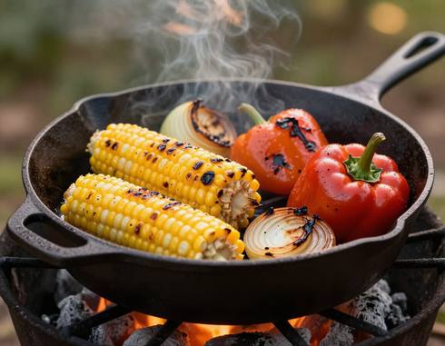All-Purpose Veggie Blend on grilled vegetables