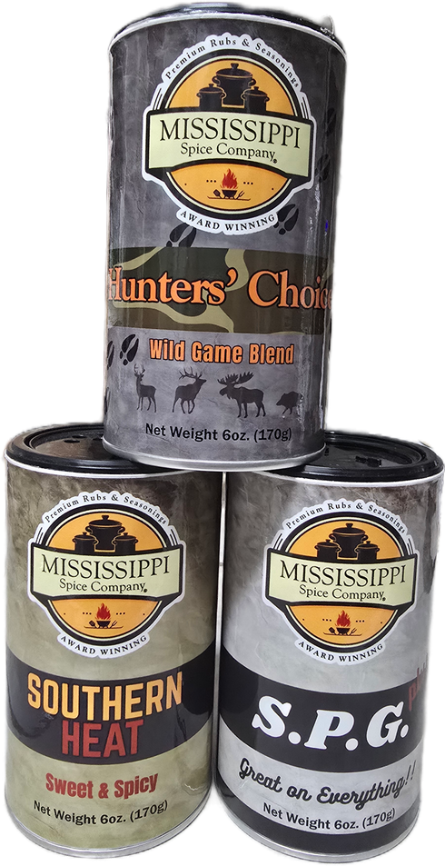 Mississippi Spice Company bundle set of seasoning jars