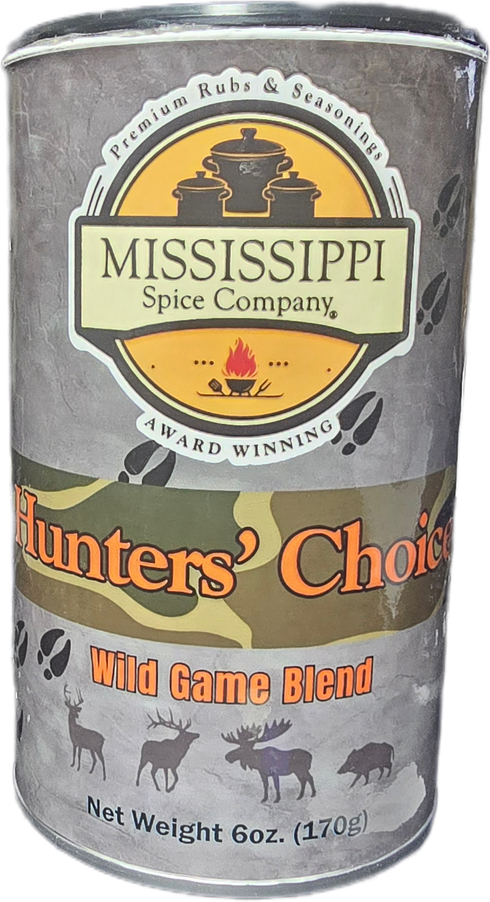 Hunter's Choice seasoning on grilled wild game