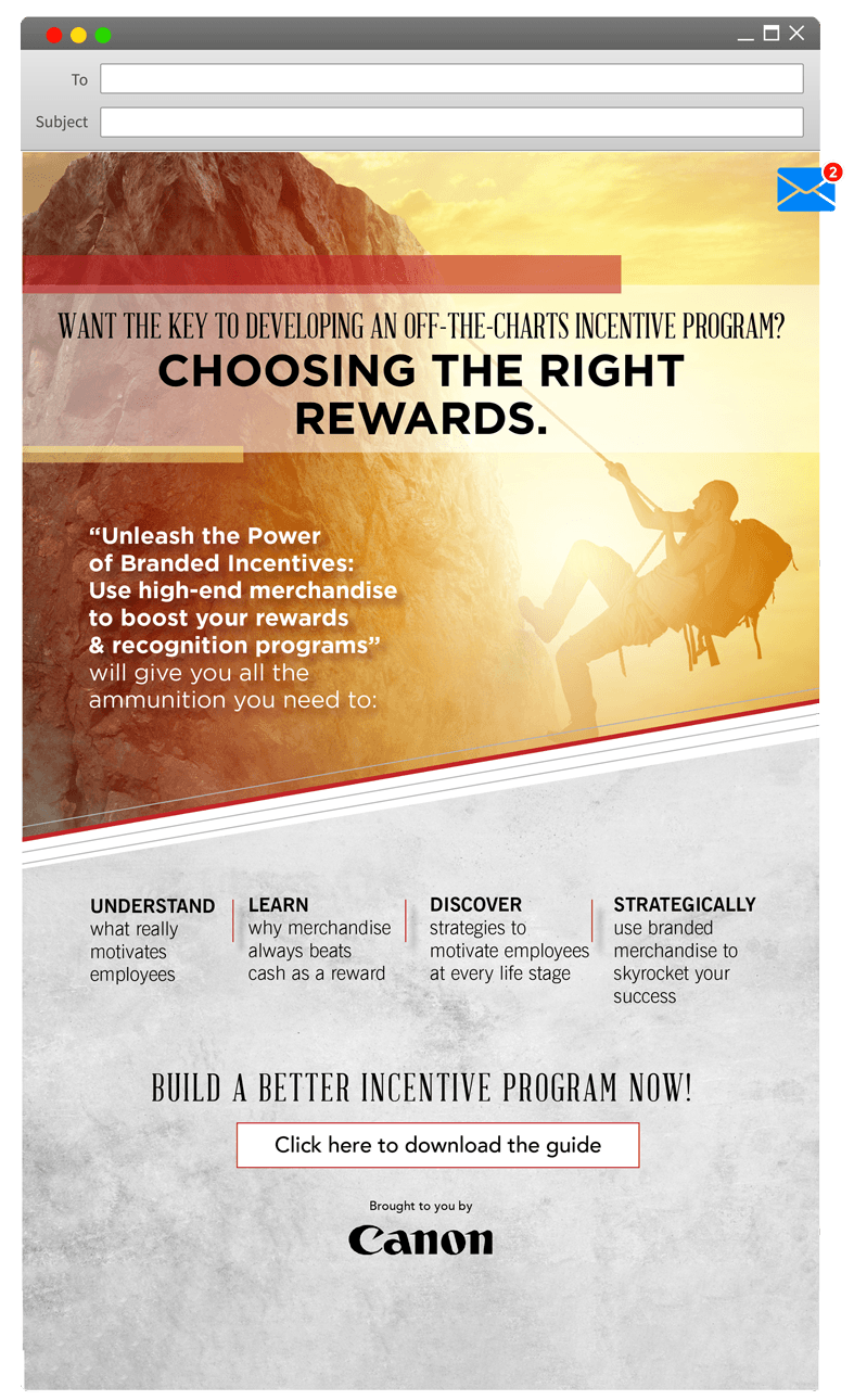 Canon email newsletter