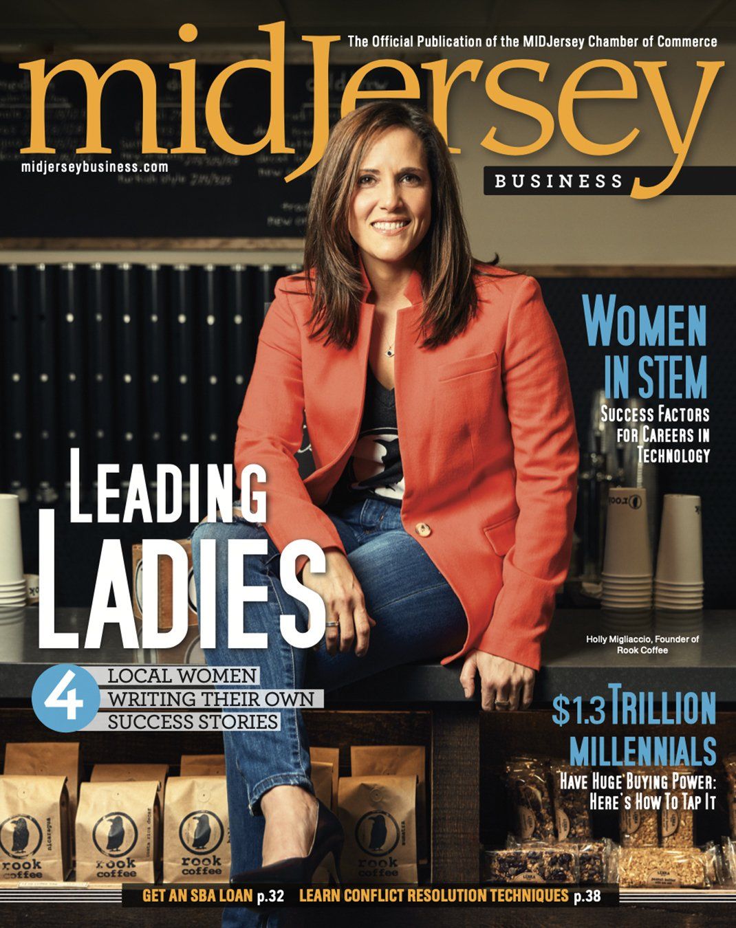 Cover of Mid Jersey Business Magazine Issue