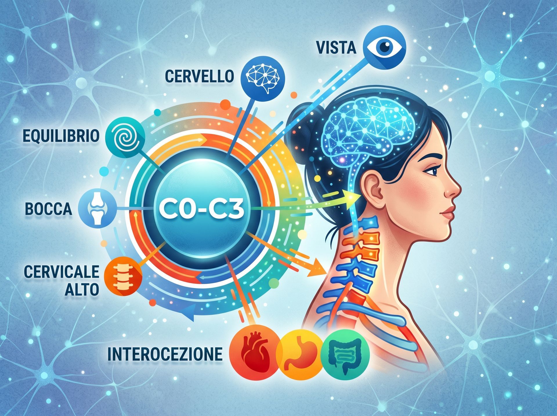 Si vedono in un disegno le principali correlazioni sistemiche con l'instabilità