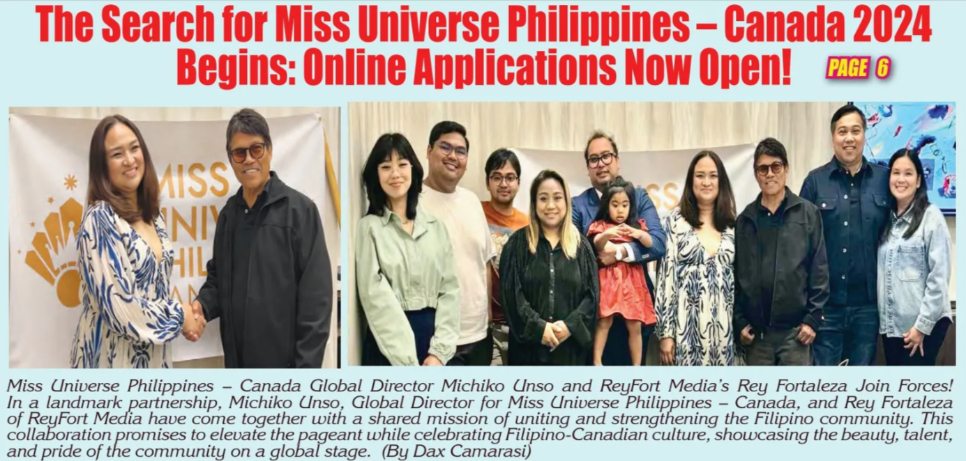 Miss Universe Philippines Canada news spotlight