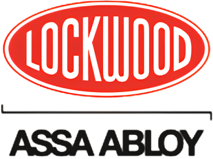 Lockwood and ASSA ABLOY logos in red and black on white background