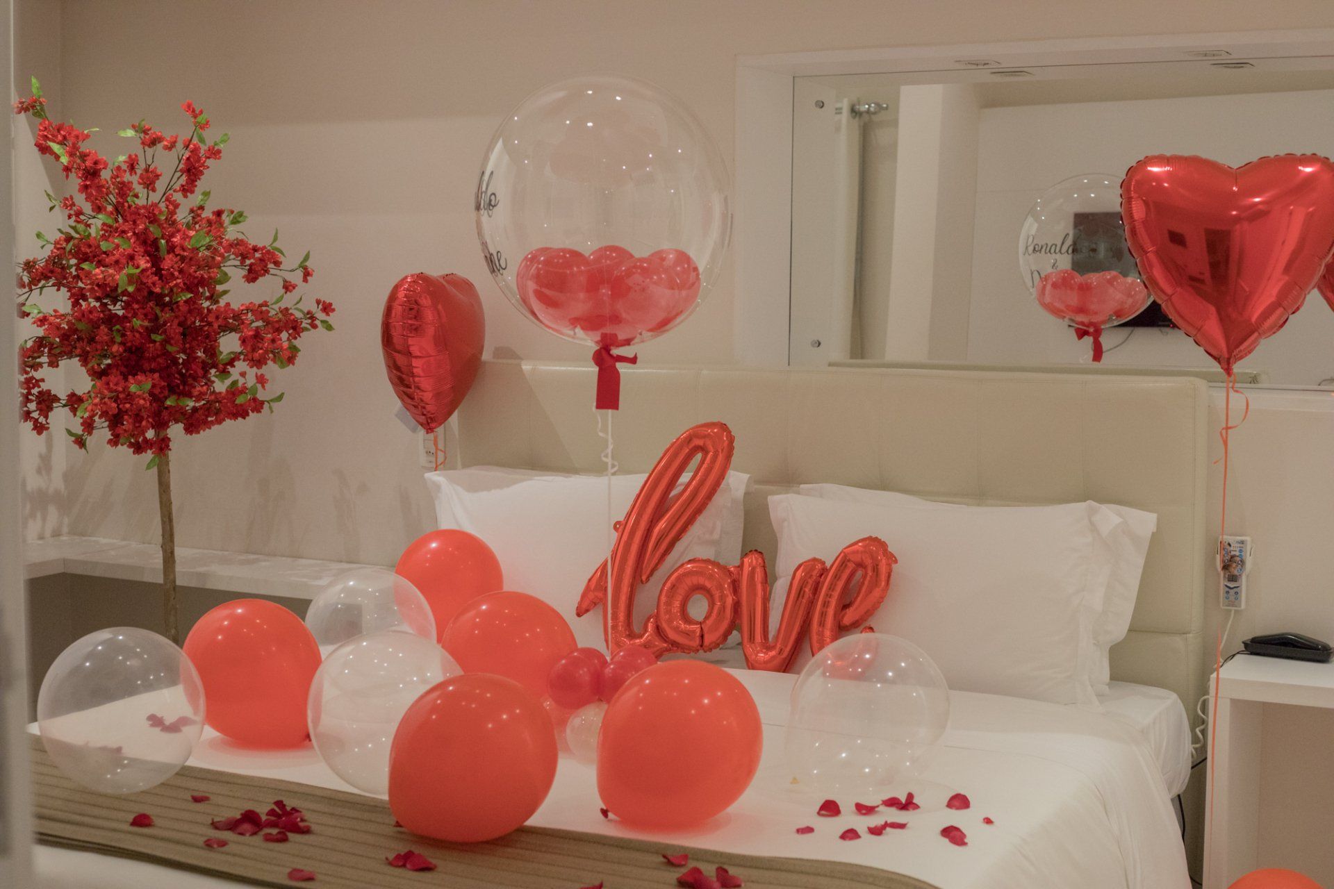 Opicionais e decorações românticas - ModeVie Boutique Hotel