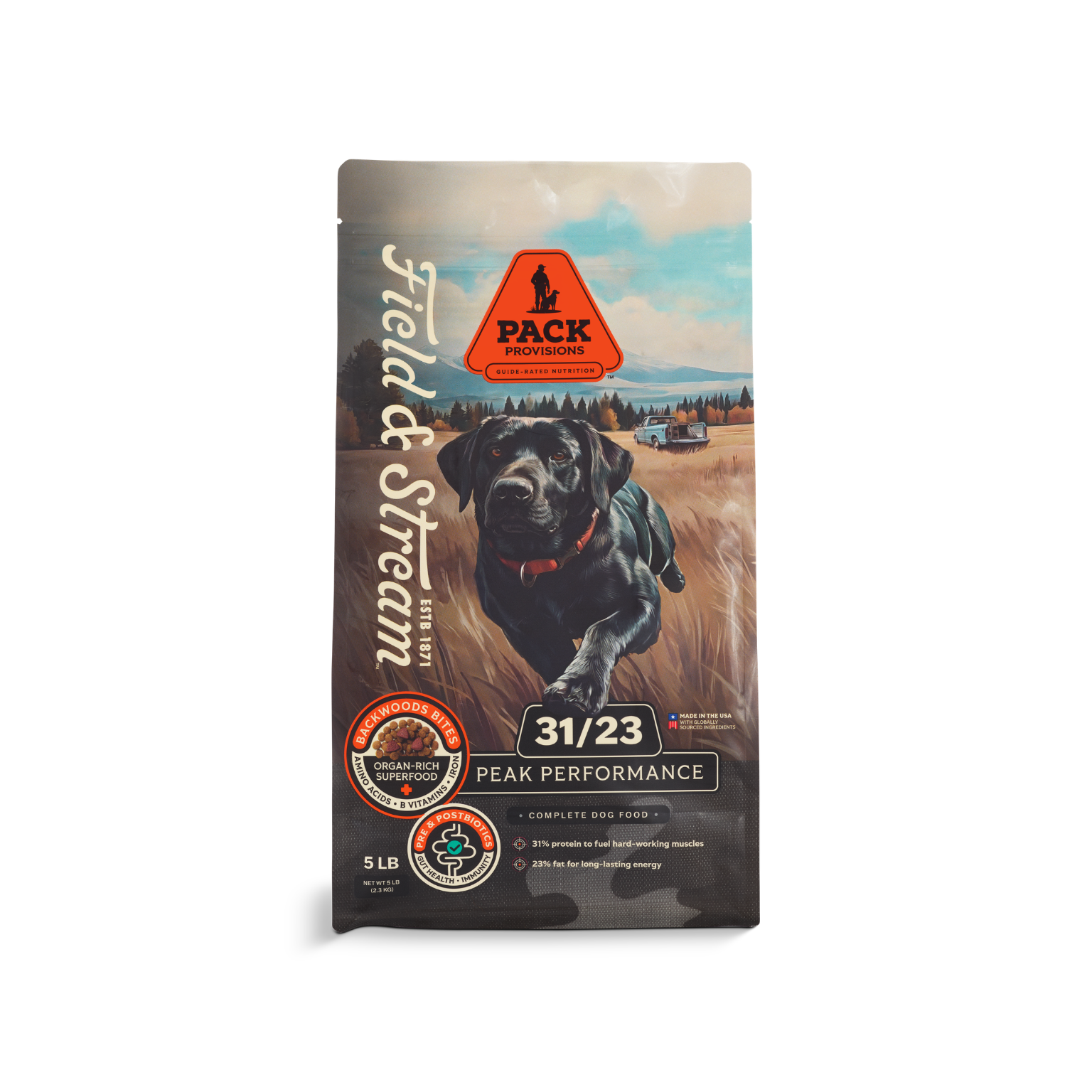 Field & Stream Pack Provisions 31/23 Peak Performance Complete Dog Food