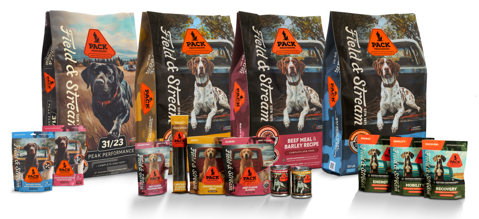 Field & Stream Pack Provisions Product Lineup
