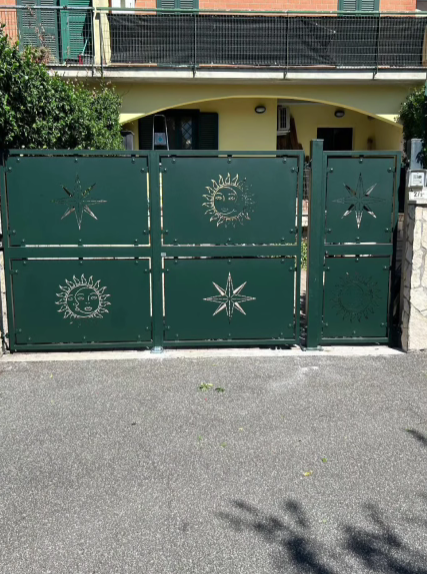 cancello in ferro