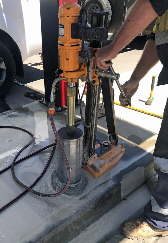 Concrete coring