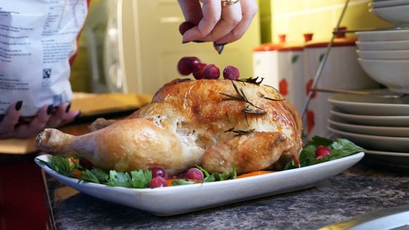 pollo arrosto con verdure