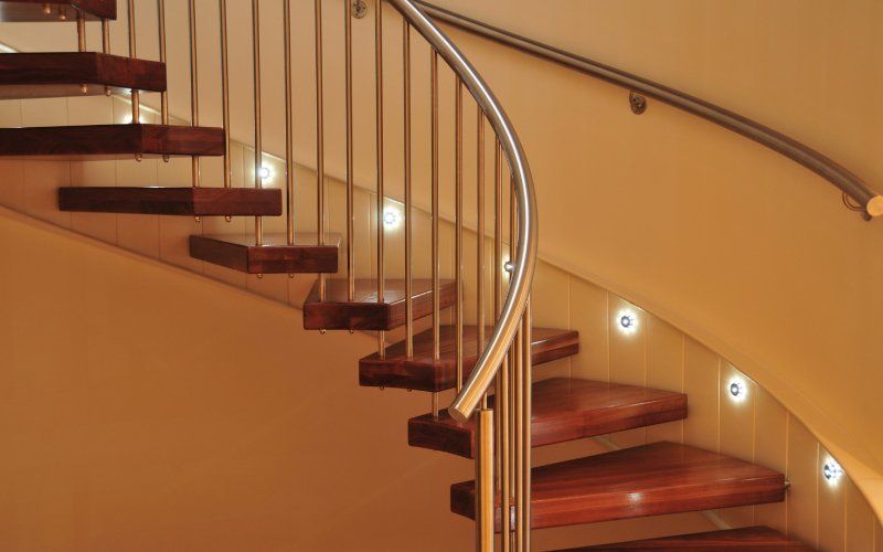 Scala in legno