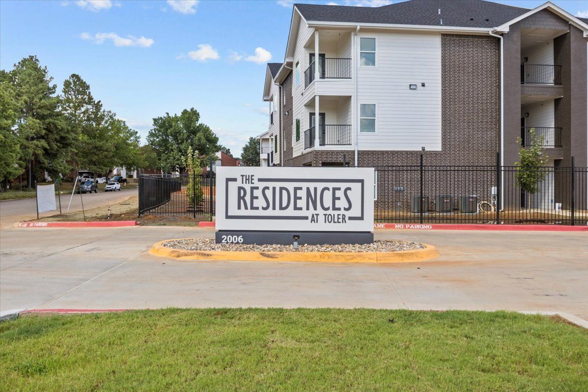 Entrance sign for 
