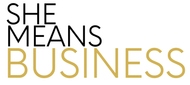 She Means Business Logo She Means Business Logo