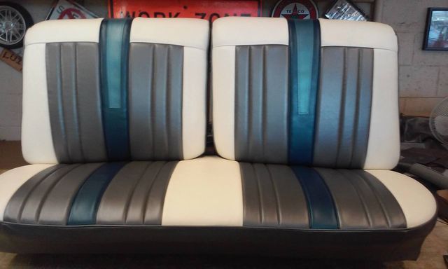Gray and White Upholstery - Denver, CO - Auto Trim Specialists